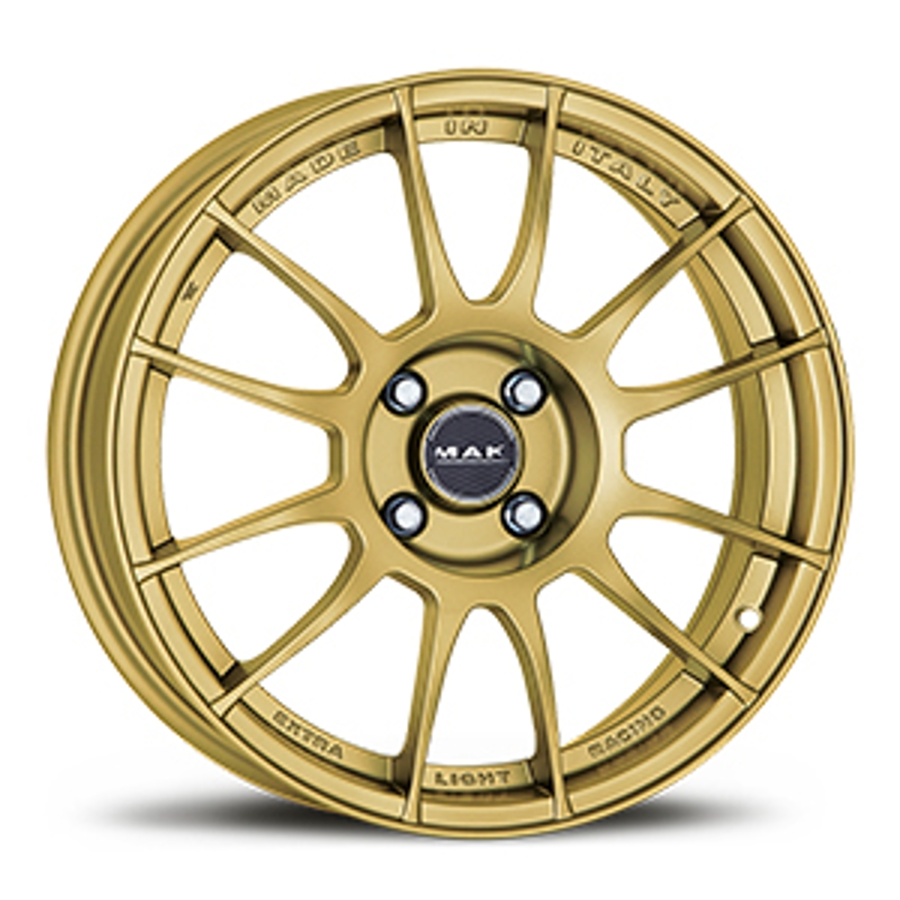 Cerchi in lega MAK modello XLR finitura GOLD dimensione 7x16