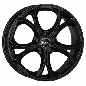 Cerchi in lega MAK modello LARIO finitura GLOSS BLACK dimensione 8x20