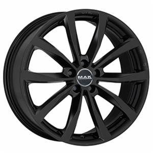 Cerchi in lega MAK modello WOLF finitura GLOSS BLACK dimensione 6,5x16
