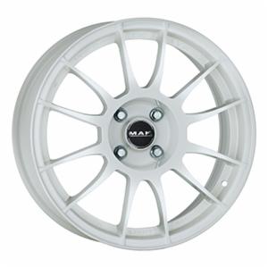 Cerchi in lega MAK modello XLR finitura GLOSS WHITE dimensione 7x17