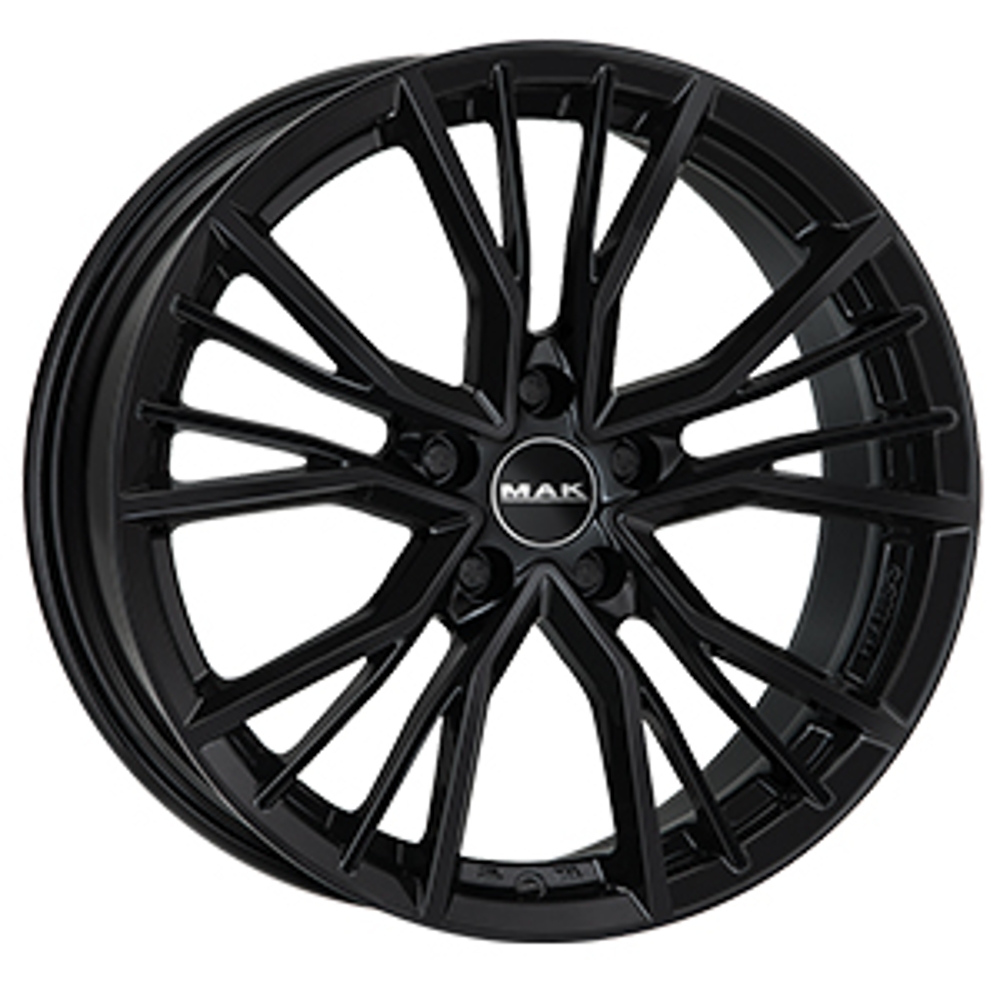 Cerchi in lega MAK modello UNION finitura GLOSS BLACK dimensione 7,5x17
