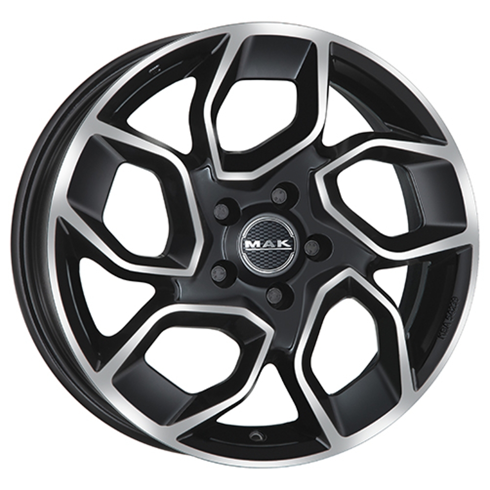 Cerchi in lega MAK modello EXPRESS finitura BLACK MIRROR dimensione 7x17