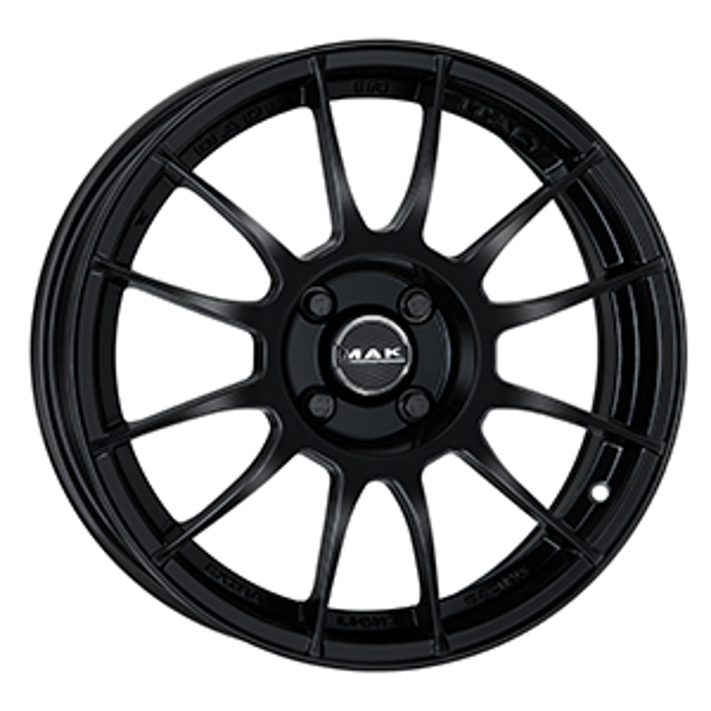 Cerchi in lega MAK modello XLR finitura GLOSS BLACK dimensione 7x16