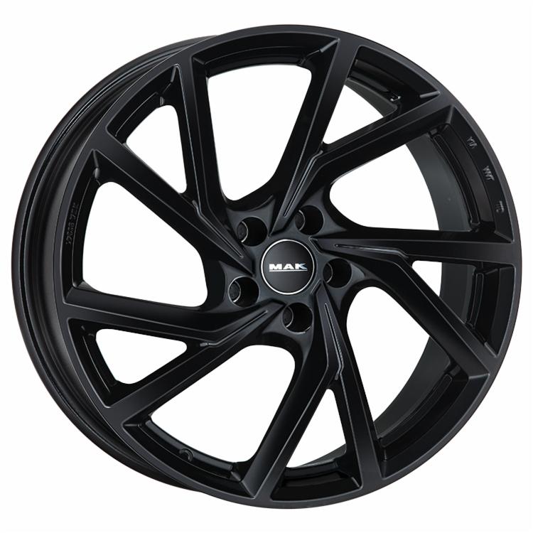 Cerchi in lega MAK modello KASSEL finitura GLOSS BLACK dimensione 8x20