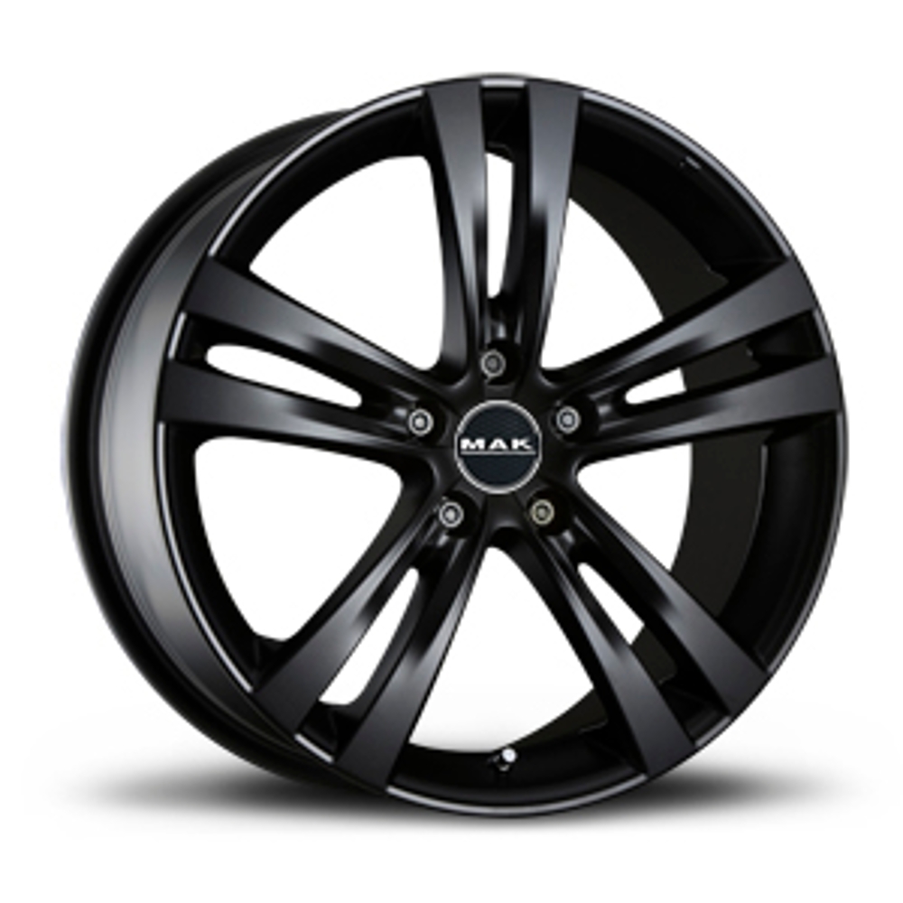 Cerchi in lega MAK modello ZENITH finitura GLOSS BLACK dimensione 6,5x16