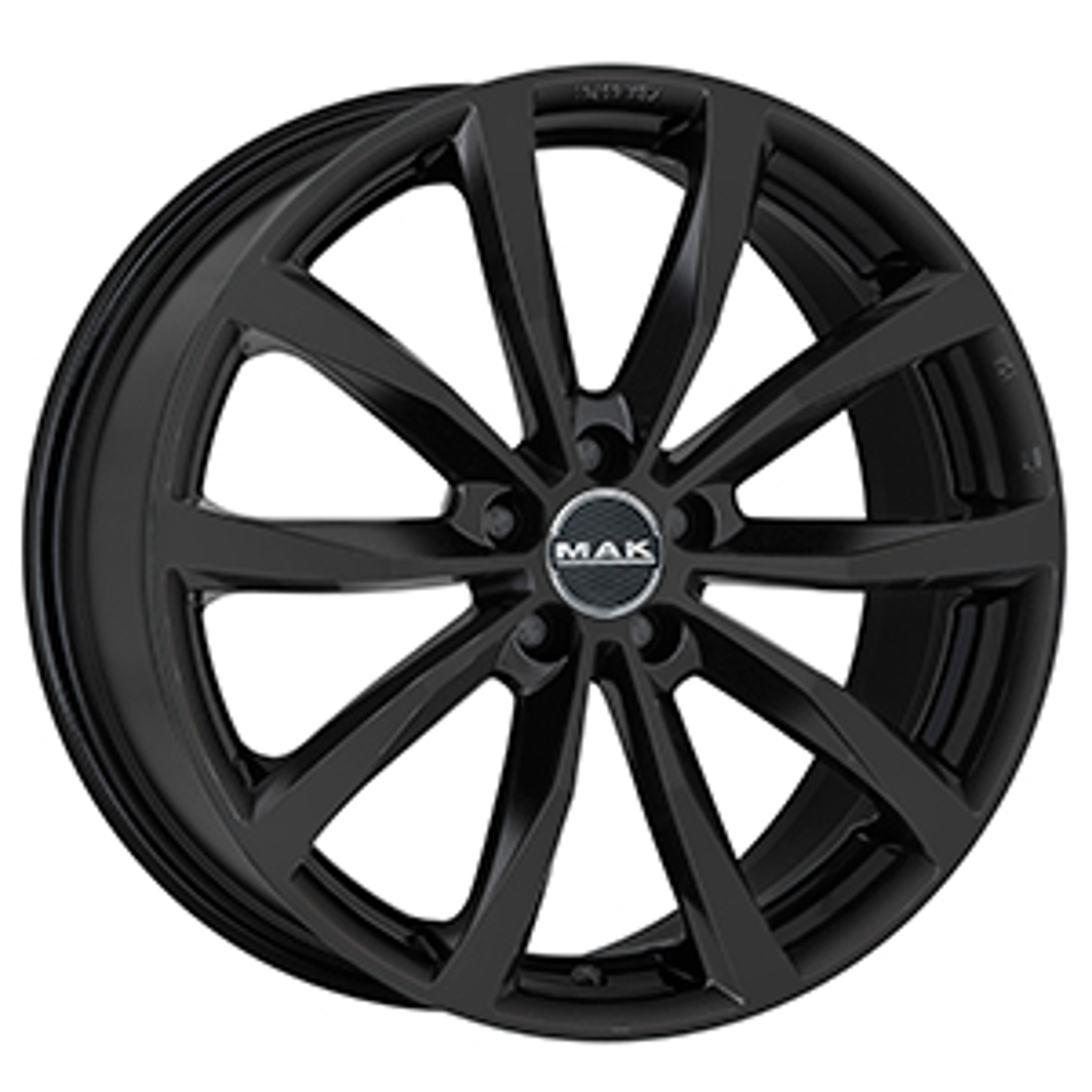 Cerchi in lega MAK modello WOLF finitura GLOSS BLACK dimensione 6,5x16
