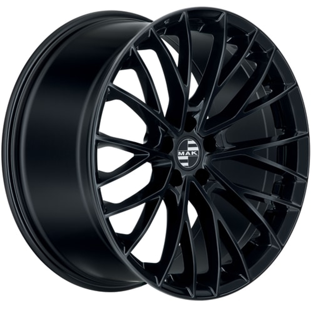 Cerchi in lega MAK modello SPECIALE-D finitura GLOSS BLACK dimensione 9,5x19