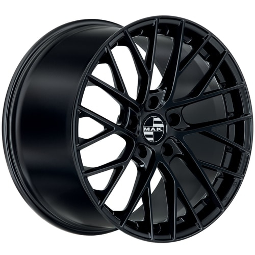 Cerchi in lega MAK modello MONACO-D finitura GLOSS BLACK dimensione 10x19