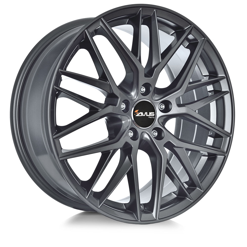 Cerchi in lega AVUS modello AF19 finitura ANTHRACITE dimensione 7,5x17