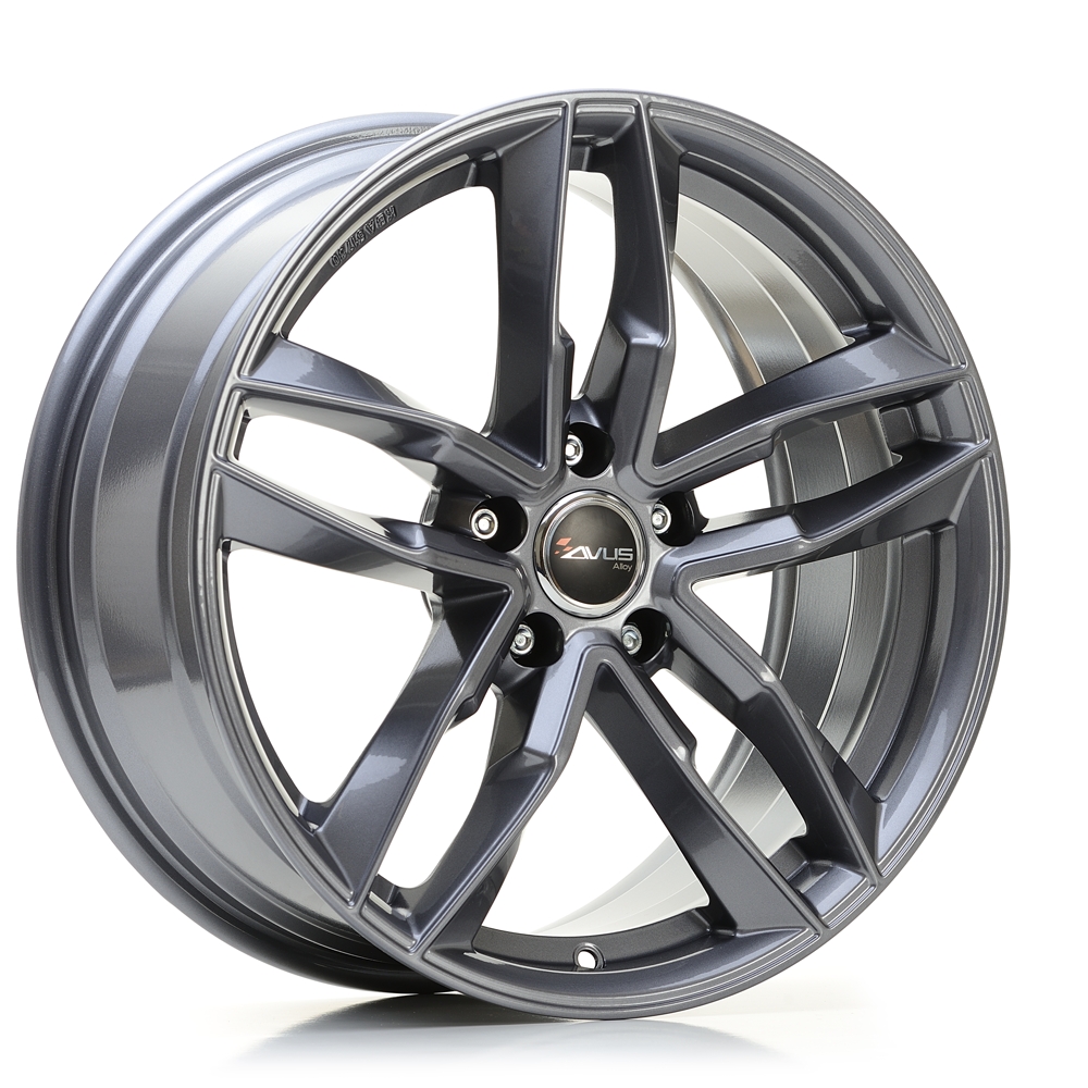 Cerchi in lega AVUS modello AF16 finitura ANTHRACITE dimensione 9x20