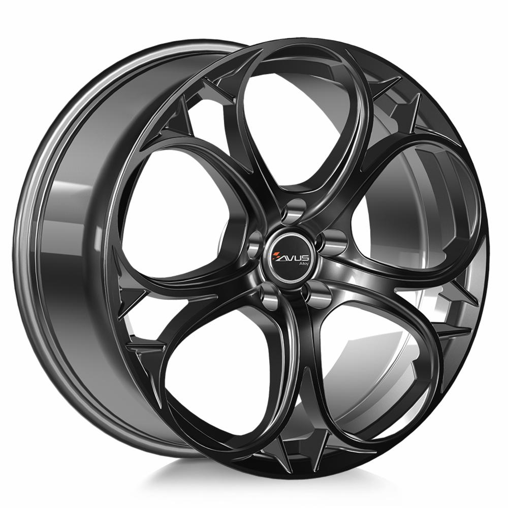 Cerchi in lega AVUS modello AC-520 finitura ANTHRACITE dimensione 9x19