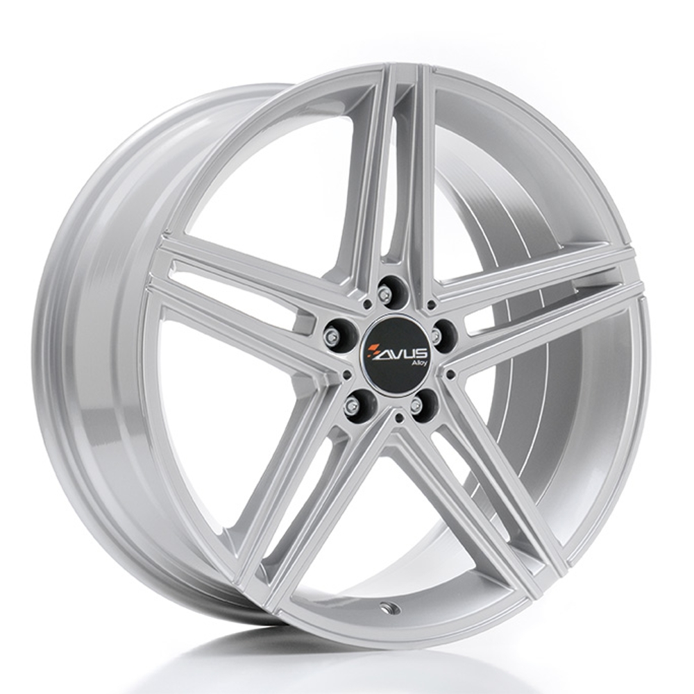 Cerchi in lega AVUS modello AC-515 finitura HYPER SILVER dimensione 8x18