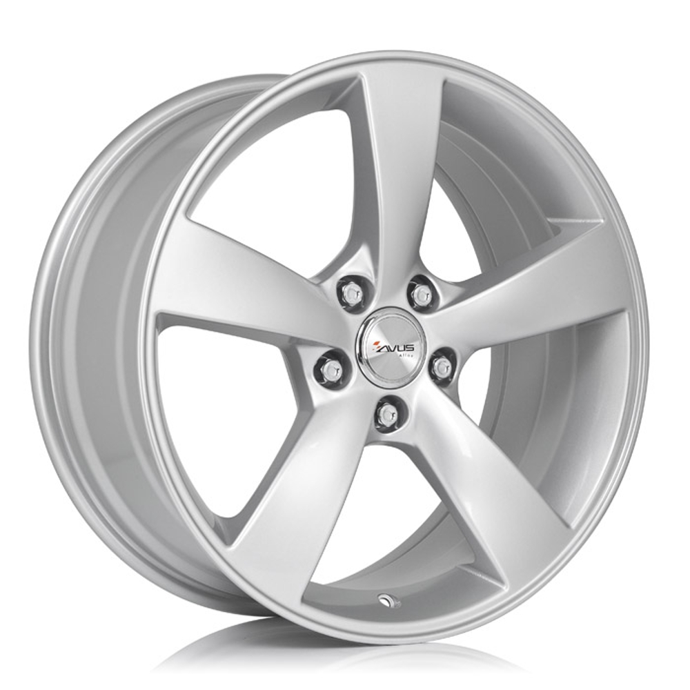 Cerchi in lega AVUS modello AF10 finitura HYPER SILVER dimensione 9x20