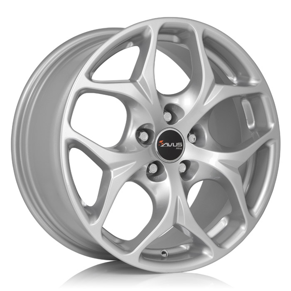 Cerchi in lega AVUS modello AC-MB2 finitura HYPER SILVER dimensione 9x20
