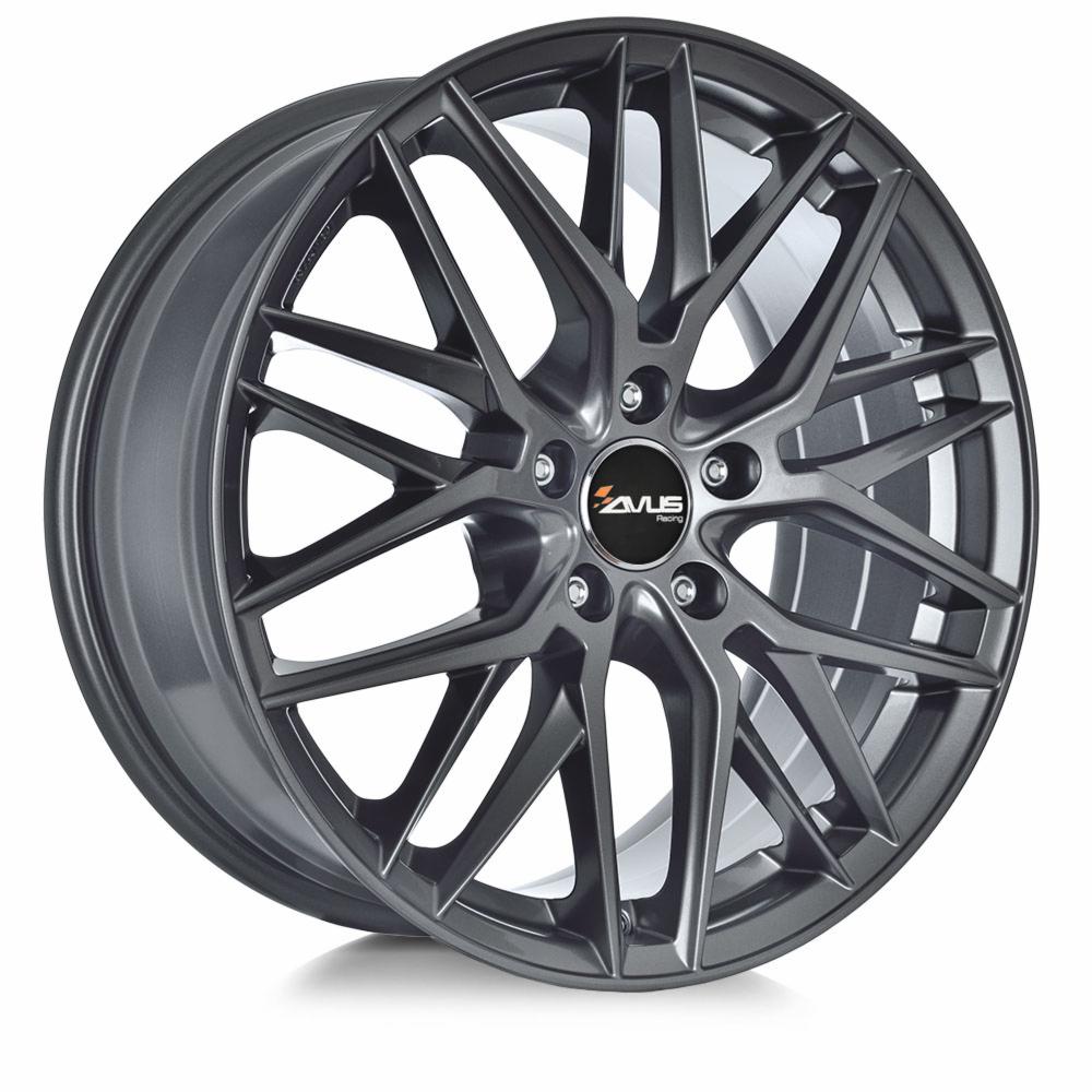 Cerchi in lega AVUS modello AF19 finitura ANTHRACITE dimensione 8x18