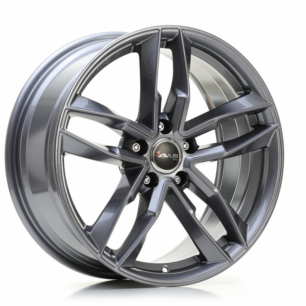 Cerchi in lega AVUS modello AF16 finitura ANTHRACITE dimensione 9x20