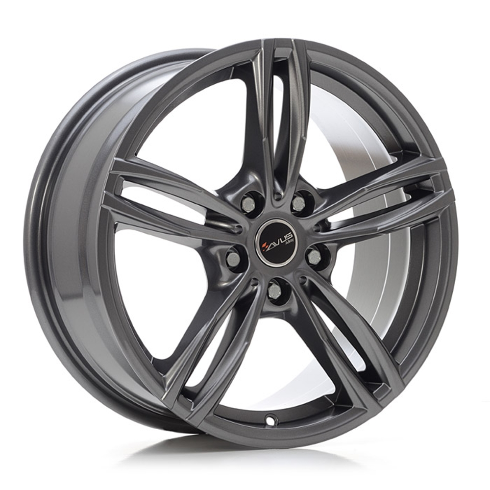 Cerchi in lega AVUS modello AF15 finitura ANTHRACITE dimensione 8x18
