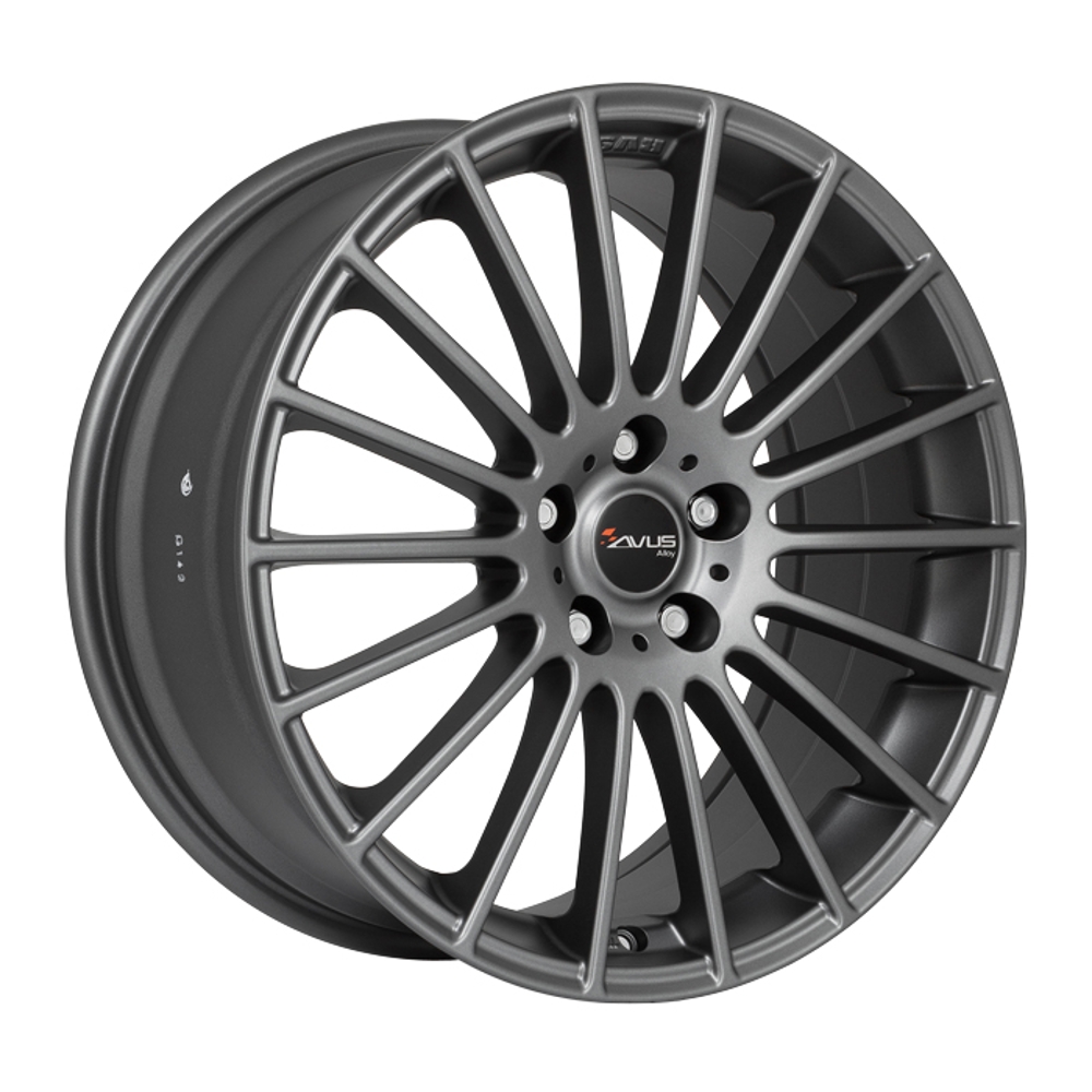 Cerchi in lega AVUS modello AC-M03 finitura MATT ANTHRACITE dimensione 8x19