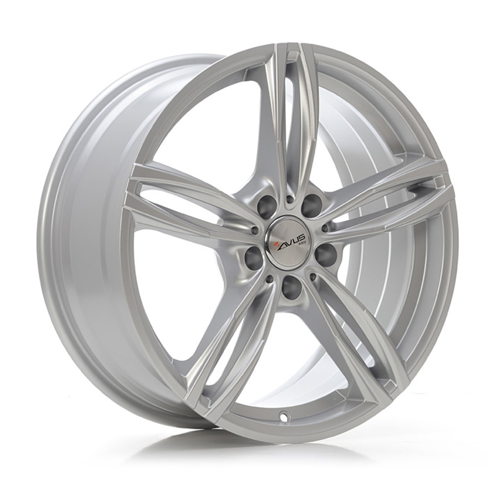 Cerchi in lega AVUS modello AF15 finitura HYPER SILVER dimensione 8,5x19
