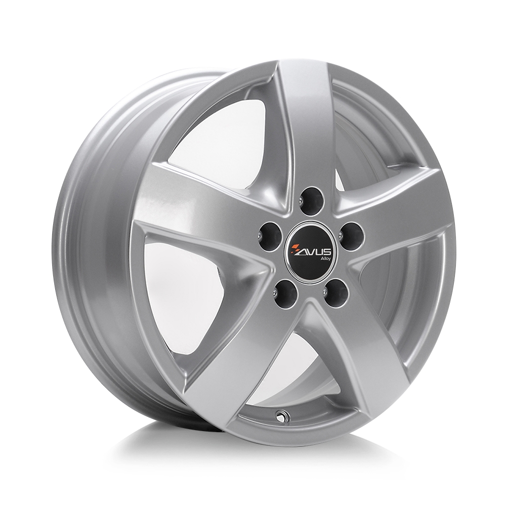 Cerchi in lega AVUS modello S.STRONG finitura HYPER SILVER dimensione 6,5x16