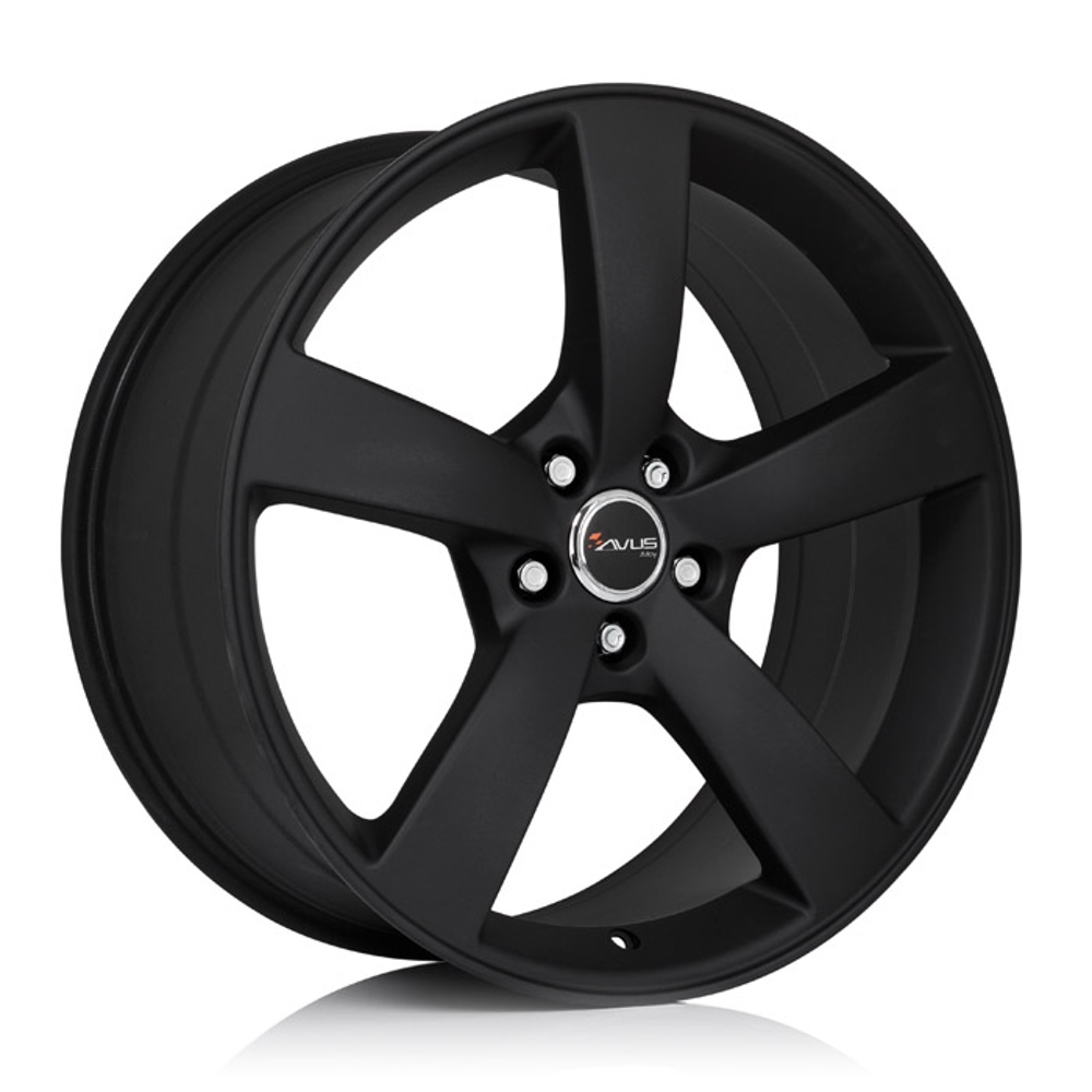 Cerchi in lega AVUS modello AF10 finitura MATT BLACK dimensione 10x21