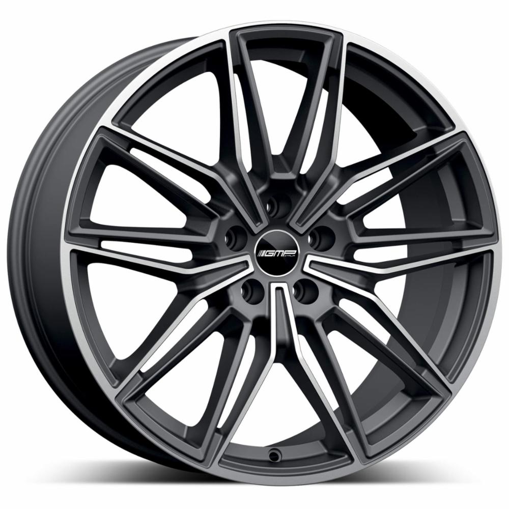Cerchi in lega GMP modello SPECTER finitura MATT ANTHRACITE DIAMOND dimensione 8x18
