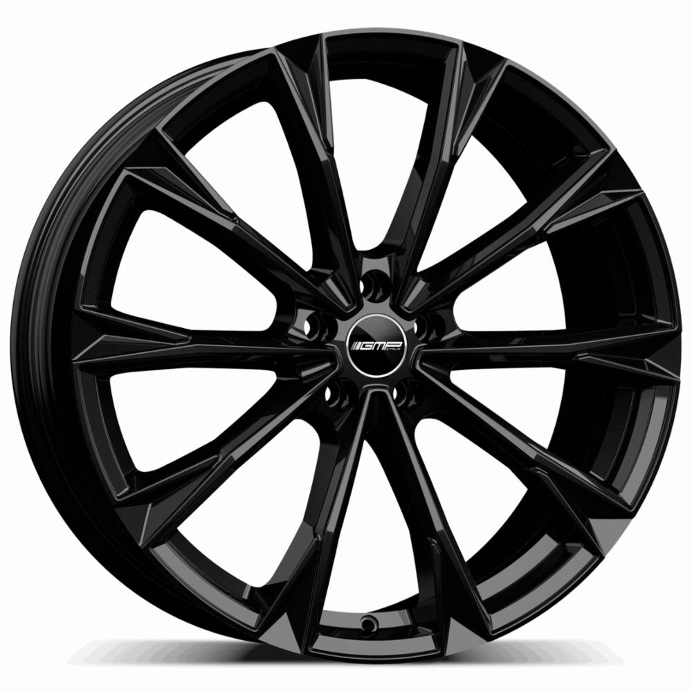 Cerchi in lega GMP modello TOTALE finitura GLOSSY BLACK dimensione 8x19