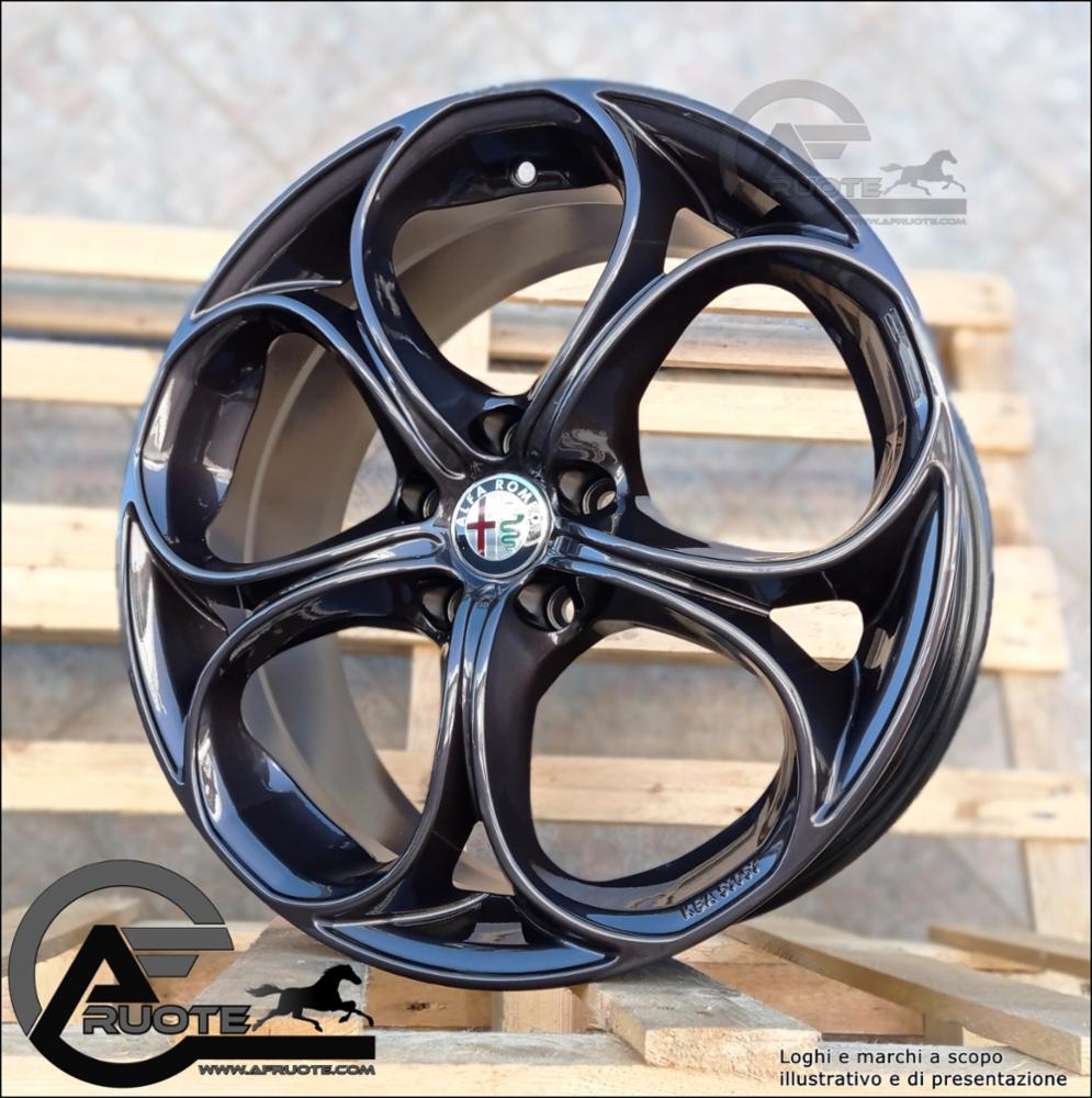 Cerchi in lega GMP modello DRAKE finitura GLOSSY ANTHRACITE DARK dimensione 9x19