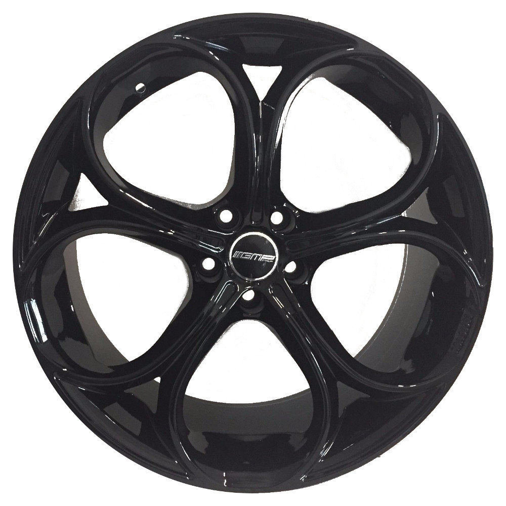 Cerchi in lega GMP modello DRAKE finitura GLOSSY BLACK dimensione 8x19