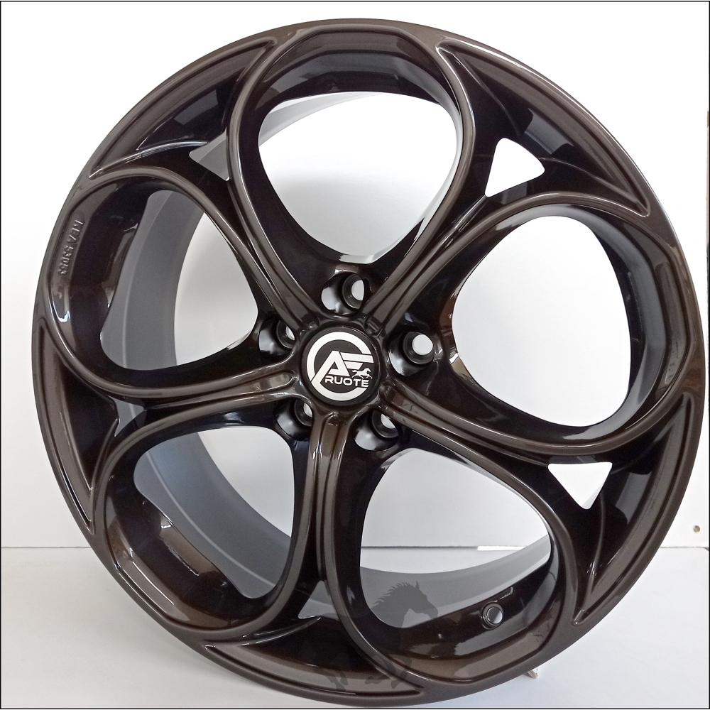 Cerchi in lega GMP modello DRAKE finitura GLOSSY ANTHRACITE DARK dimensione 8,5x20