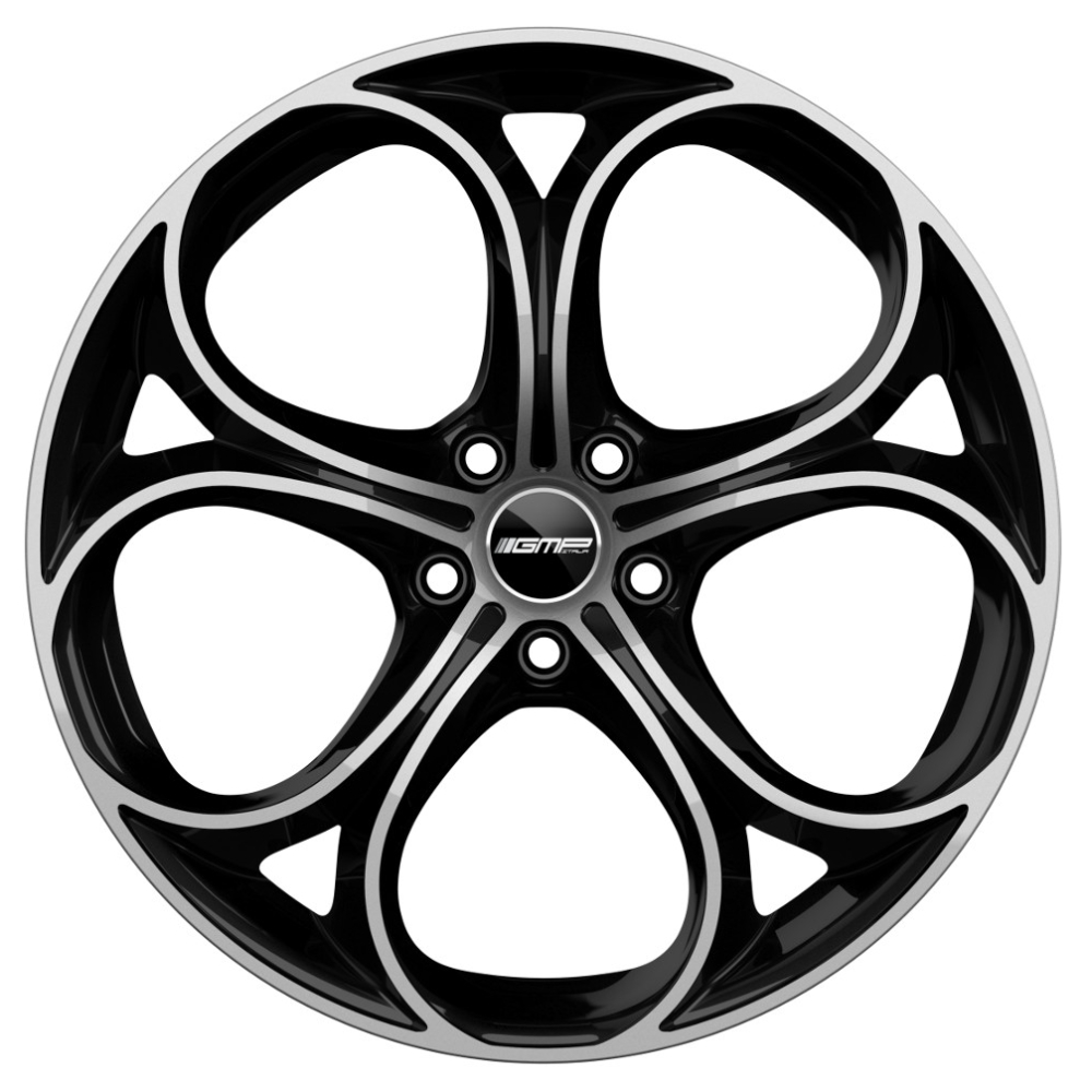 Cerchi in lega GMP modello DRAKE finitura BLACK DIAMOND dimensione 8,5x20