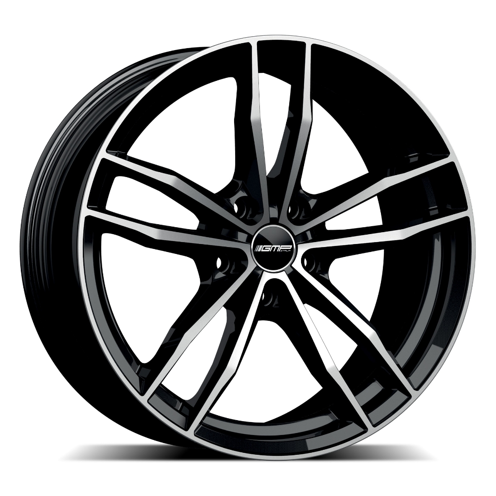 Cerchi in lega GMP modello SWAN finitura BLACK DIAMOND dimensione 8x19