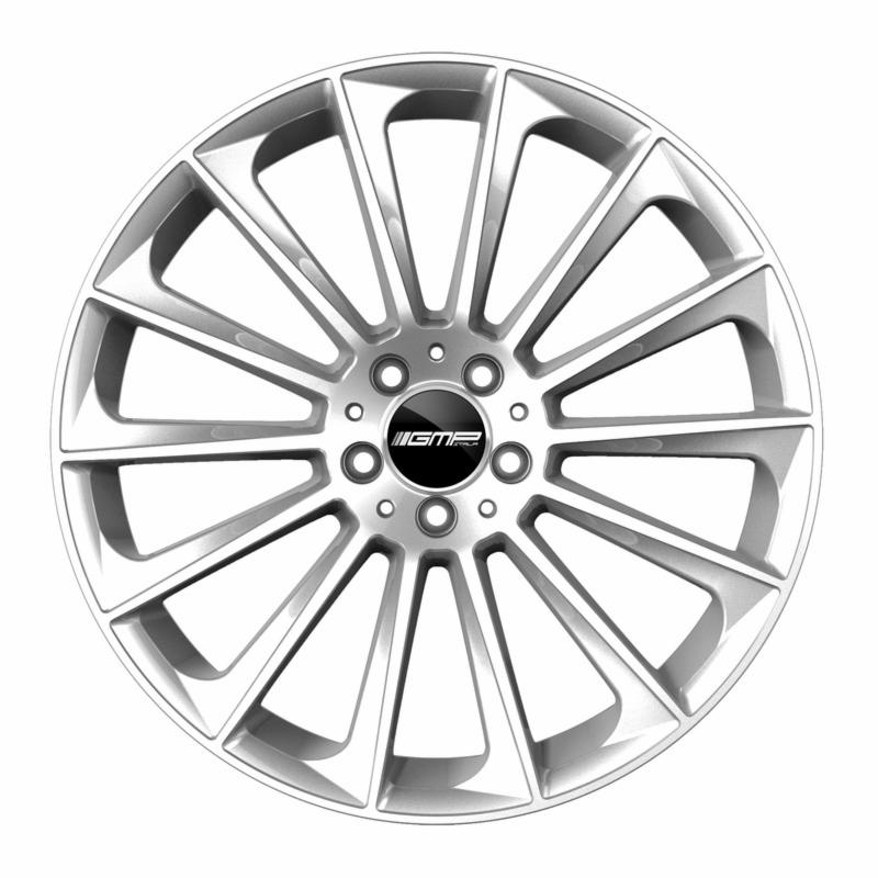 Cerchi in lega GMP modello STELLAR finitura SILVER dimensione 8x18