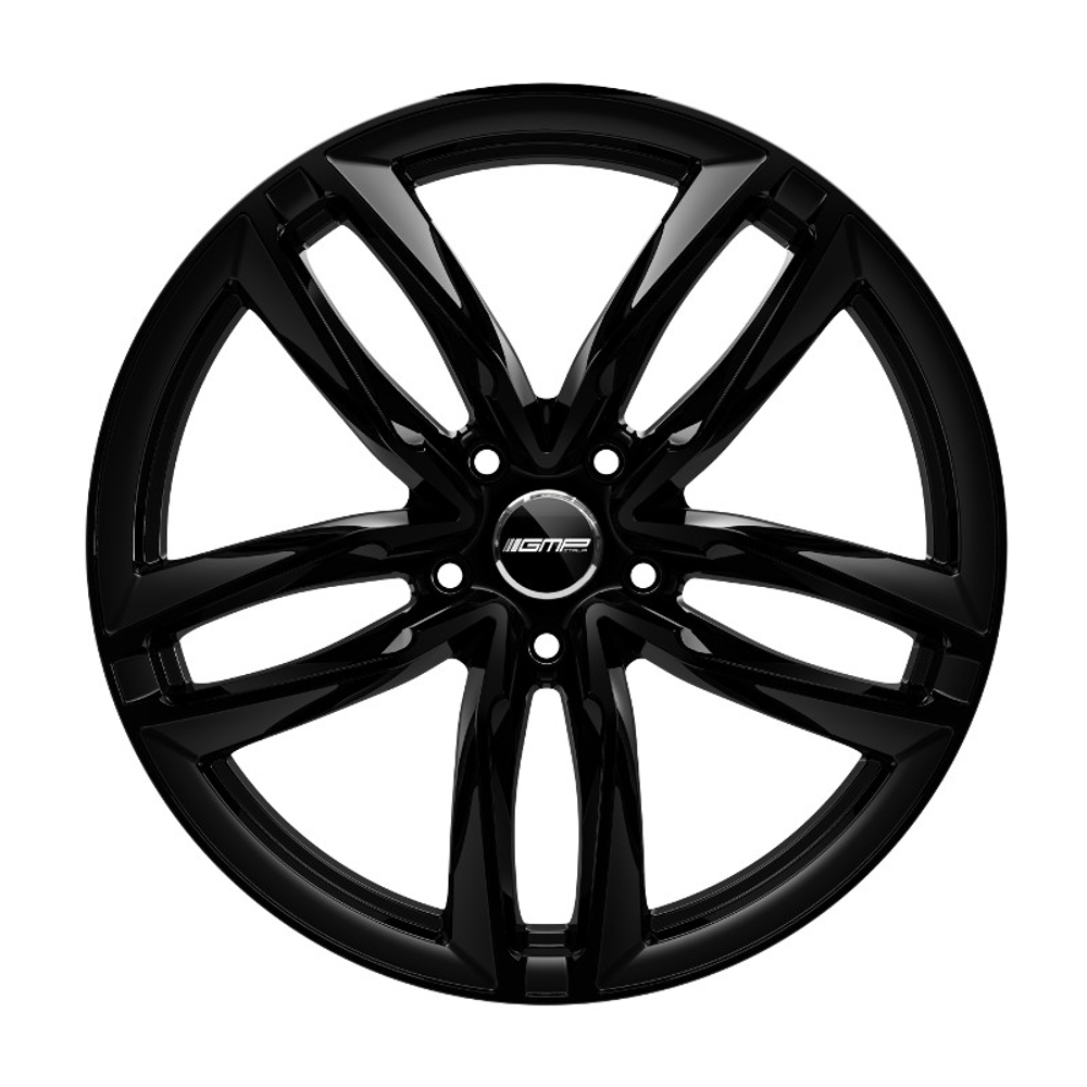Cerchi in lega GMP modello ATOM finitura GLOSSY BLACK dimensione 9x20