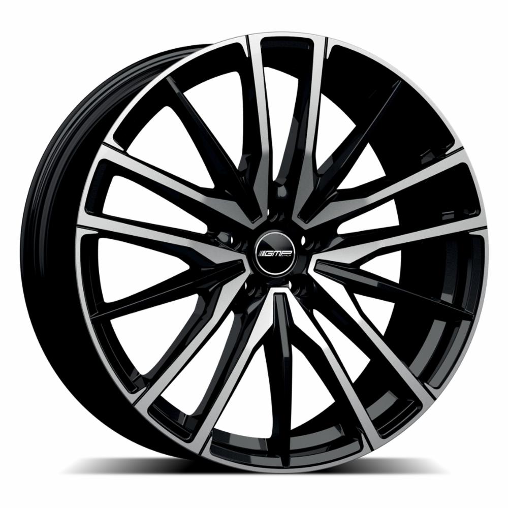 Cerchi in lega GMP modello SPARTA finitura BLACK DIAMOND dimensione 9x20