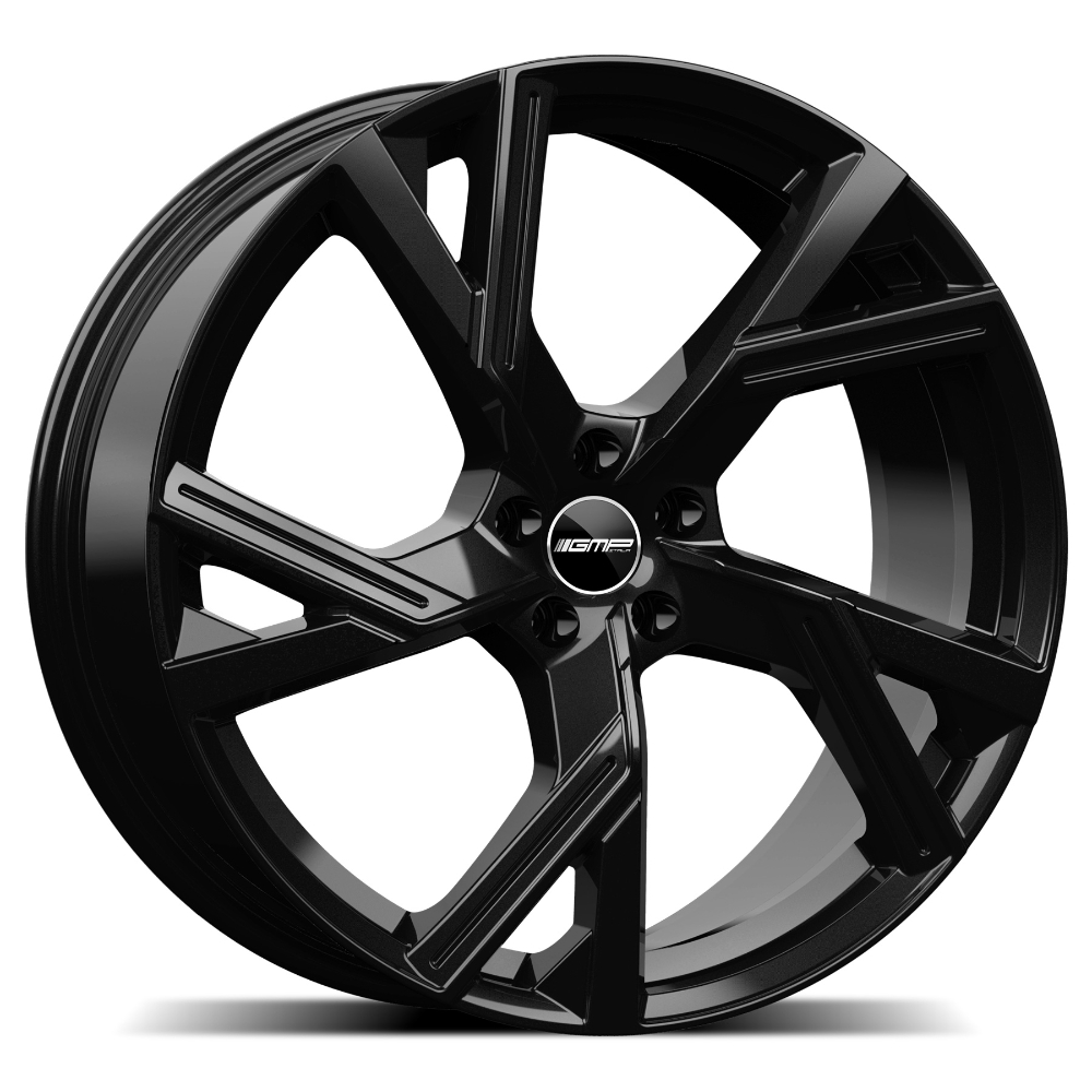 Cerchi in lega GMP modello ANGEL finitura GLOSSY BLACK dimensione 8,5x20