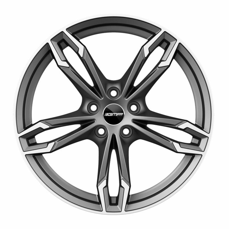 Cerchi in lega GMP modello DEA finitura MATT ANTHRACITE DIAMOND dimensione 8x18