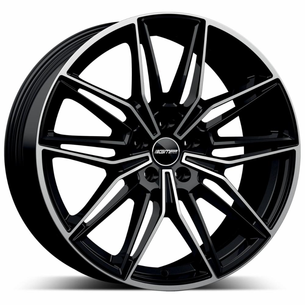 Cerchi in lega GMP modello SPECTER finitura BLACK DIAMOND dimensione 8x19