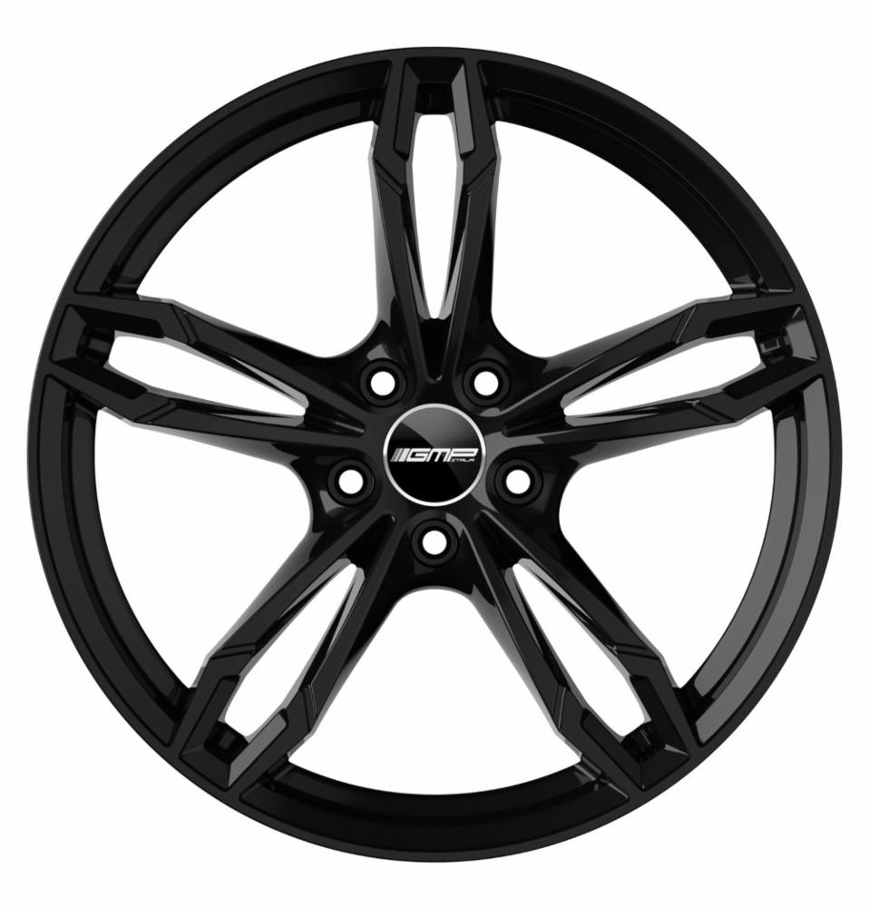 Cerchi in lega GMP modello DEA finitura GLOSSY BLACK dimensione 9,5x20