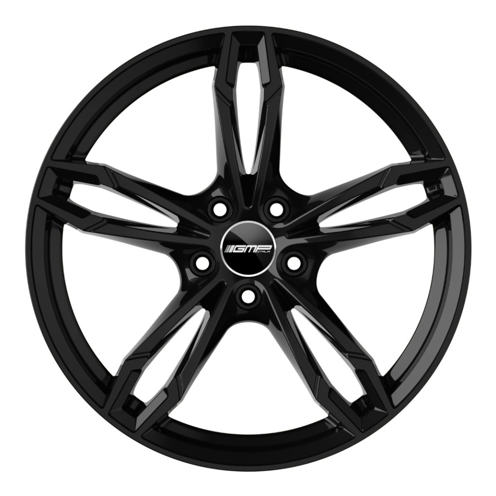 Cerchi in lega GMP modello DEA finitura GLOSSY BLACK dimensione 9x18