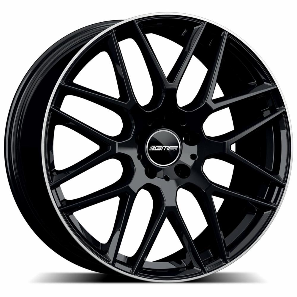 Cerchi in lega GMP modello BERGHEM finitura BLACK DIAMOND LIP dimensione 8,5x21