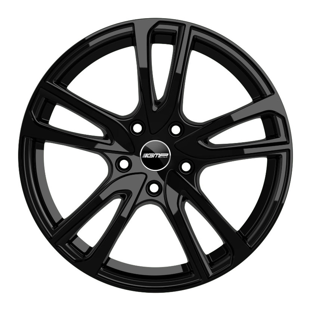 Cerchi in lega GMP modello ASTRAL finitura GLOSSY BLACK dimensione 7x17