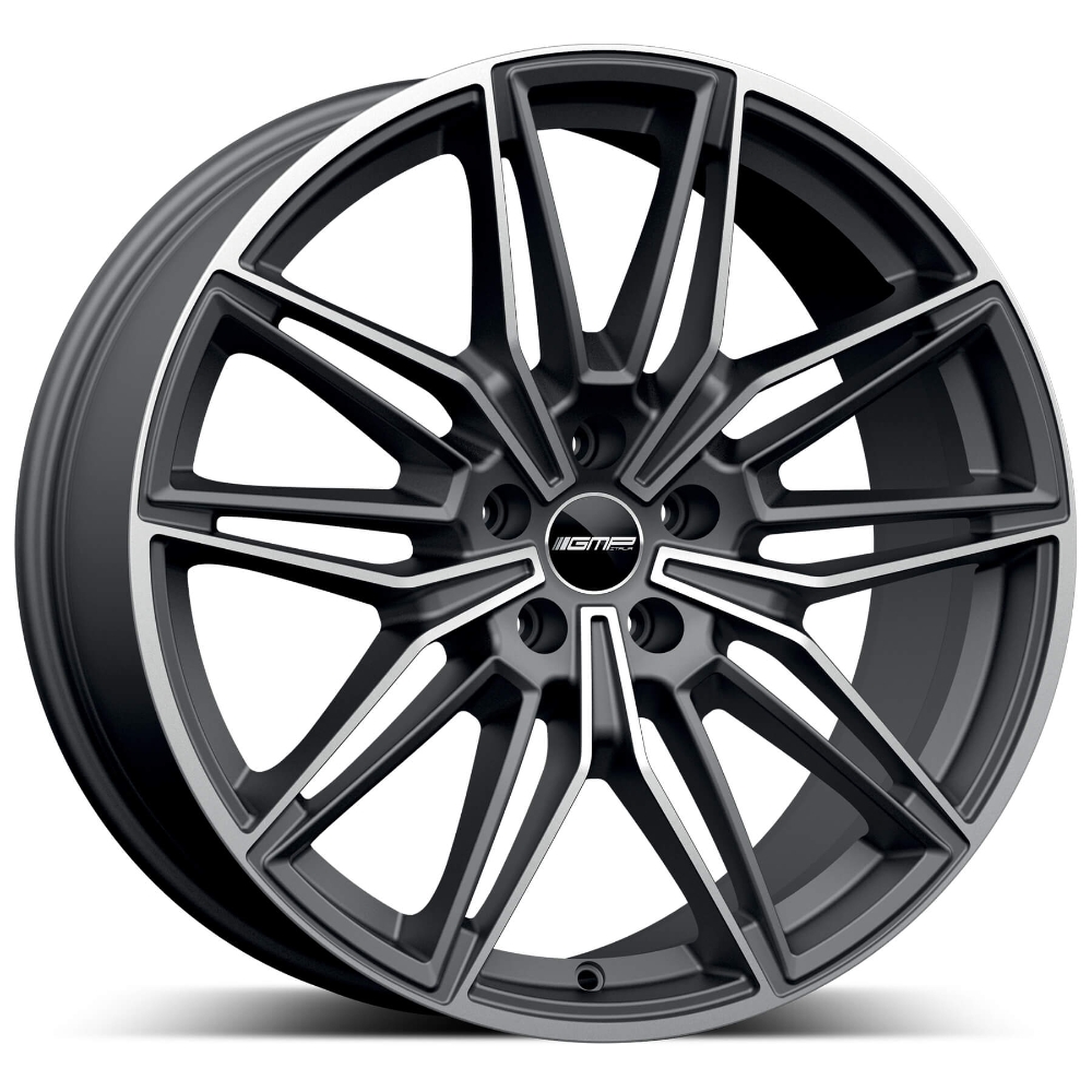 Cerchi in lega GMP modello SPECTER finitura MATT ANTHRACITE DIAMOND dimensione 8x19