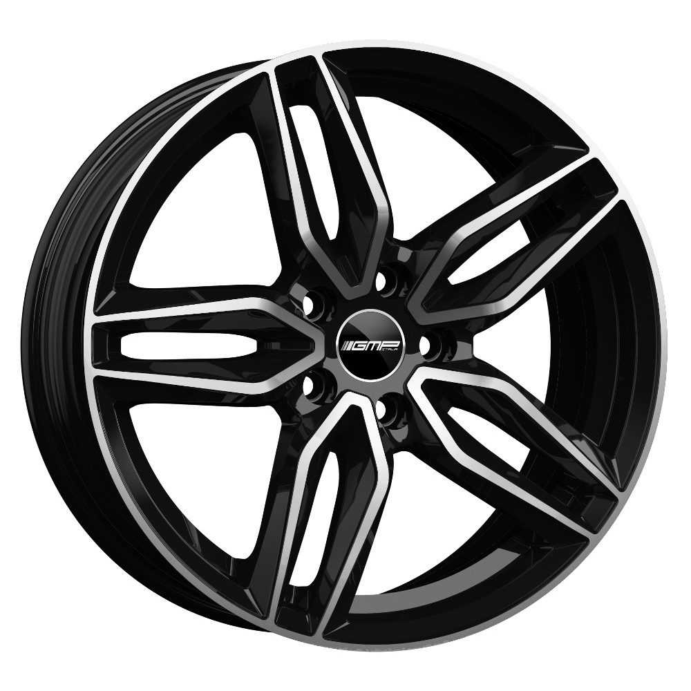 Cerchi in lega GMP modello FASTEN finitura BLACK DIAMOND dimensione 8,5x20