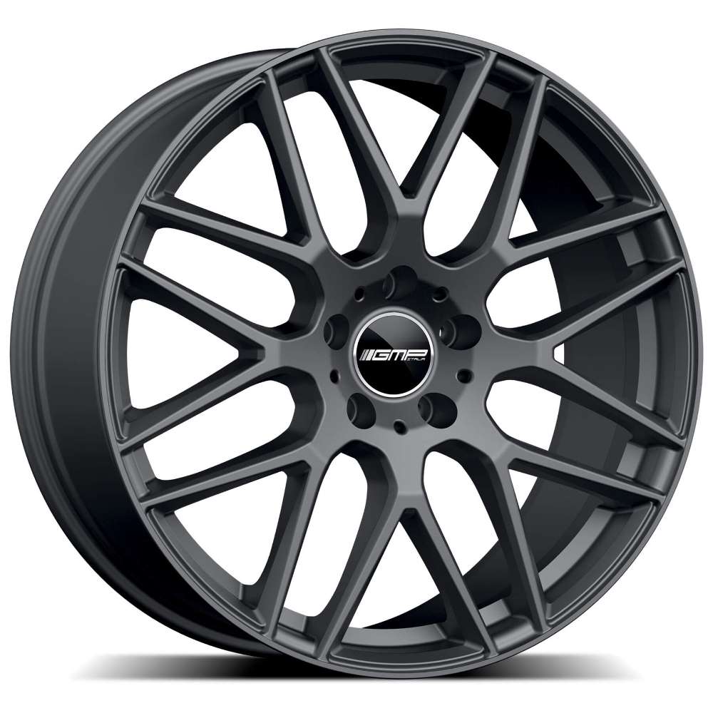 Cerchi in lega GMP modello BERGHEM finitura MATT ANTHRACITE dimensione 10x22