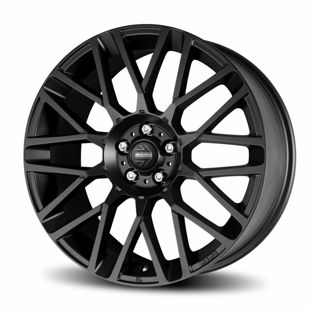 Cerchi in lega MOMO modello REVENGE finitura MATT BLACK dimensione 8x18