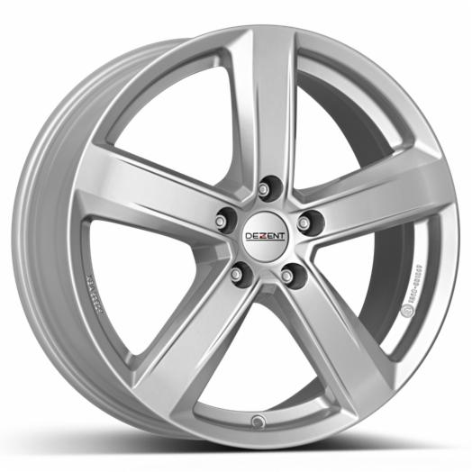 Cerchi in lega DEZENT modello TU SILVER finitura SILVER dimensione 7,5x17
