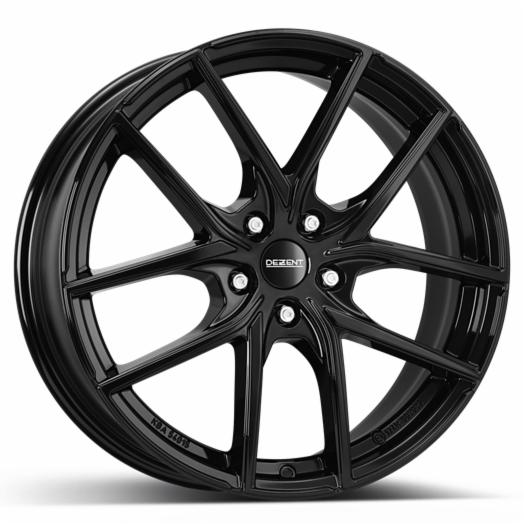 Cerchi in lega DEZENT modello TO BLACK finitura BLACK dimensione 7,5x18