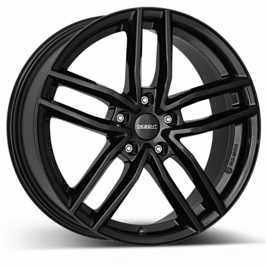 Cerchi in lega DEZENT modello TR BLACK finitura BLACK dimensione 8x18