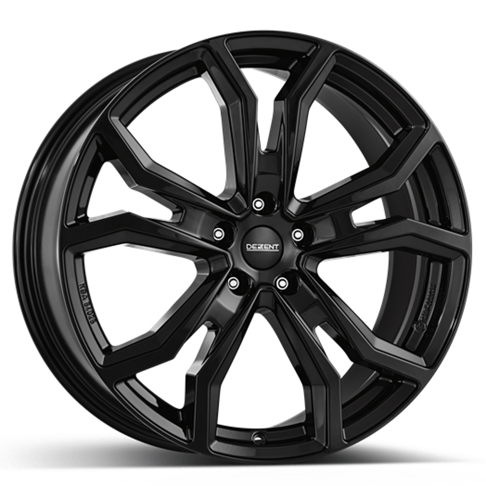 Cerchi in lega DEZENT modello TV BLACK finitura BLACK dimensione 7x17